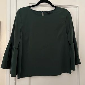 Bell sleeve top